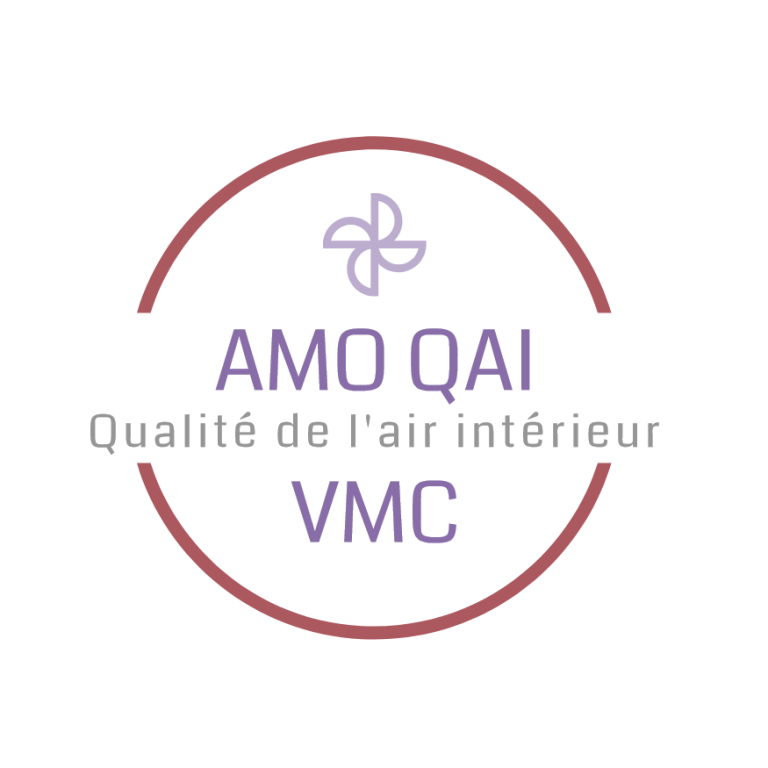 Logo de la mission d'AMO QAI (qualité de l'air intérieur) VMC